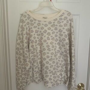 Dittos Leopard Print Sweatshirt